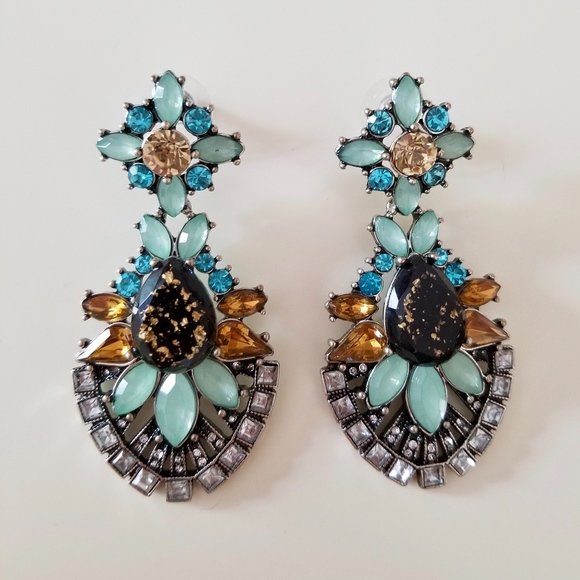 New Beautiful Stud Antique Style Drop Earrings - Picture 8 of 8